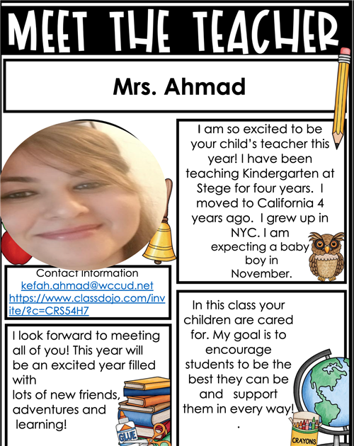Mrs. Ahmad